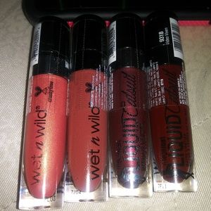 Wet n wild liquid catsuit lipsticks